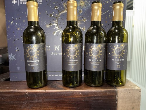 Empty mini wine - empty, bottles
